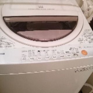 【取引完了】【6キロ】東芝洗濯機(^-^)/簡易乾燥&風呂吸い付き