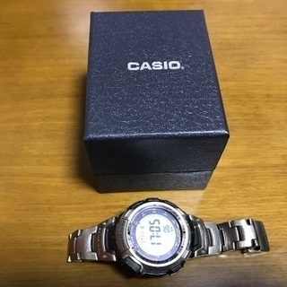 腕時計CASIO PROTREK   チタン軽い  型式  PR...