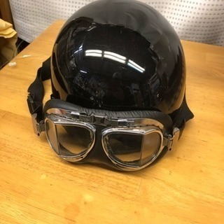 EL-WIND ヘルメット 黒 ゴーグル付き