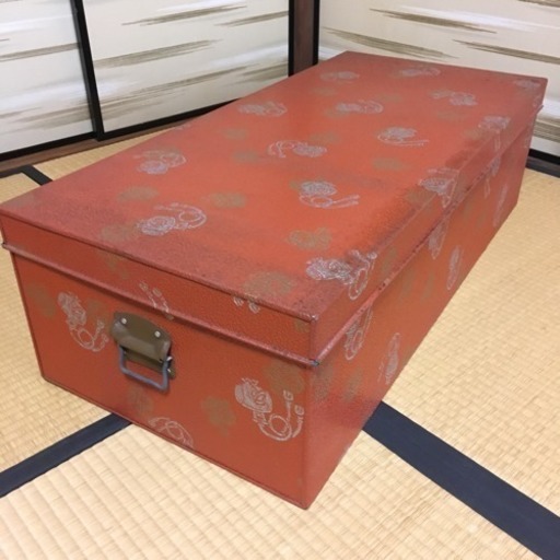 美品 40年前の衣装缶 収納ケース じゅんじゅん 六地蔵の収納家具 収納ケース の中古あげます 譲ります ジモティーで不用品の処分