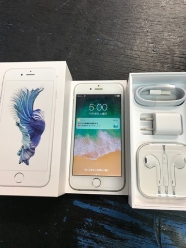 ［売り切れ］au シムロック解除 SIMフリー iPhone6s 16gb