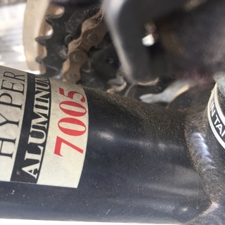 MTB ブラックサンダー アルミフレーム 使用少なめ 直接引取り希望