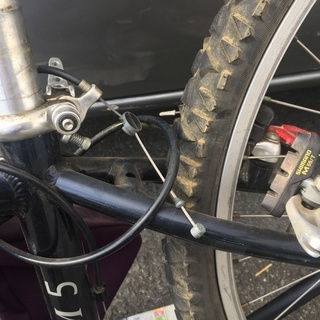 MTB ブラックサンダー アルミフレーム 使用少なめ 直接引取り希望