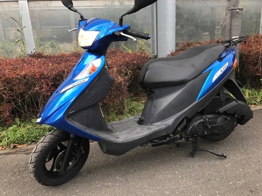 バイク屋出品 スズキ アドレス V125G 低走行！ 整備済み [管理No.QK04] メタリックブルー K9 世田谷バイクショップ・タナベファクトリー