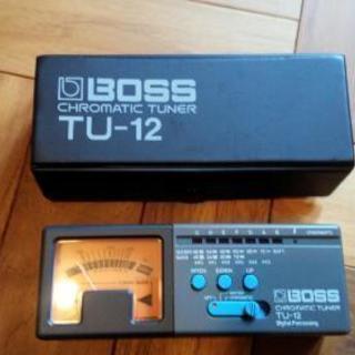 BOSS CHROMATIC TUNER TU-12　チューナー