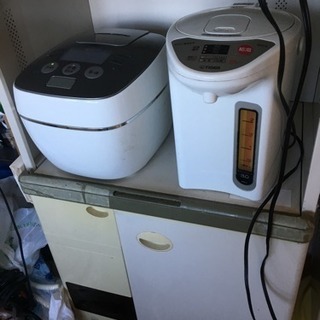 レンジ台電気ポット