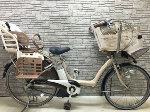 ブリジストン アンジェリーノ 4Ah リチウム 電動自転車  中古 チャイルドシート