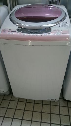 ☆高く買取るゾウ　八幡西店☆【直接引取限定】洗濯乾燥機　8.0kg    大容量で乾燥機付き！