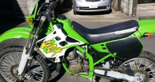 kdx125sr 腰下上OH  メンテナンス多数