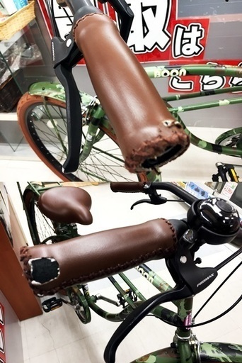 中古　BOON　ビーチクルーザー　迷彩　カモフラ　24インチ