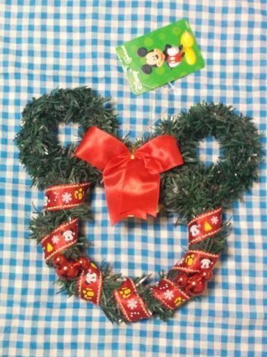 新品クリスマスリースディズニーミッキーマウス はっこ 武蔵境の年中行事用品 クリスマス の中古あげます 譲ります ジモティーで不用品の処分