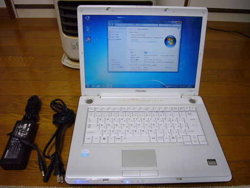 最終値下ジャンクpc 東芝ax 52d つよきち研究所 千歳のノートパソコンの中古あげます 譲ります ジモティーで不用品の処分