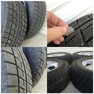 【値下】15インチ　ブリザックスタッドレス　100系ハイエースワゴン装着
