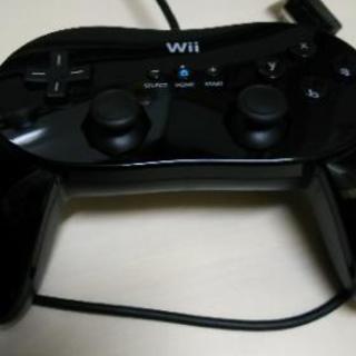Wii クラシックコントローラーブラック