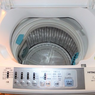 ☆日立 HITACHI NW-7JY 7.0kg 全自動電気洗濯機◆送風乾燥機能搭載『白い約束』