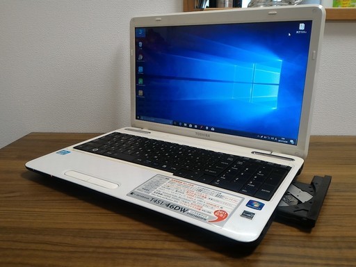 お取引中)第2世代i5 ﾒﾓﾘ4G HDD640G Office2016搭載! 高性能Windows10ノートPC Core-i5/ﾒﾓﾘ4GB/640GB/DVD-RW/無線LAN/Kingsoft Office2016 [東芝 Dynabook T451/46DW]