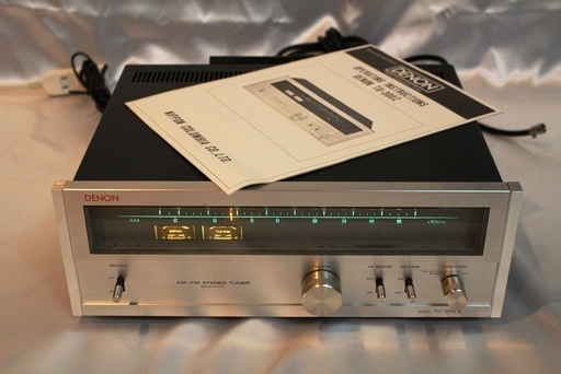 DENONデノン FM/AMチューナー TU-300Z 完動品 1975年製