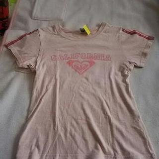 S(150cm位？) ROXY ピンクTシャツ