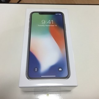 iPhone X 256GB シルバー Softbank SIM...