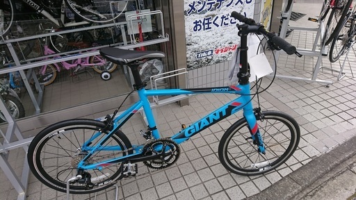 展示品・傷有り特価！！　GIANT　ミニベロ　IDIOM1　ブルー