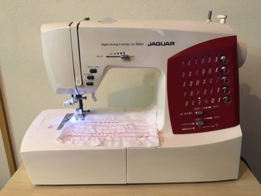 ジャガーコンピュータミシン、模様縫い豊富！