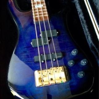 Spector EURO4LXスルーネックブルーバースト