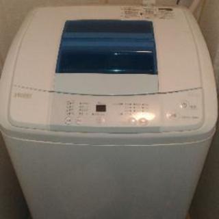 洗濯機（ハイアールJW-K50H、2014年購入）