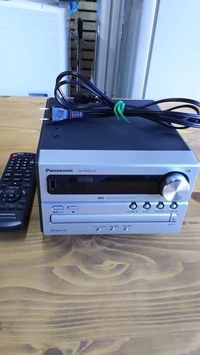 PanasonicパナソニックD-doc/CDステレオシステム］スピーカーなし