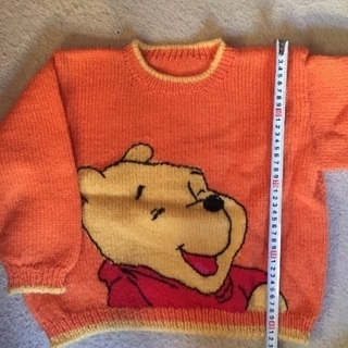 手編みセーター(プー)