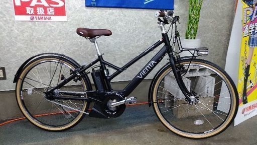 新車ヤマハ電動自転車　ヴィエンタ　ファイブ　マットブラック　ＰＡ26Ｖ