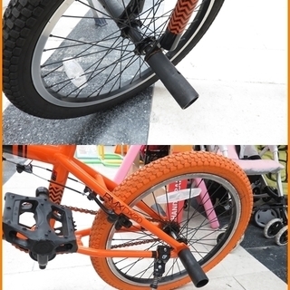 DOPPELGANGER BMX 20インチ ブラック×オレンジ ストリート DOPPELGANGER BMX 20インチ ブラック×オレンジ ストリート 販売終了