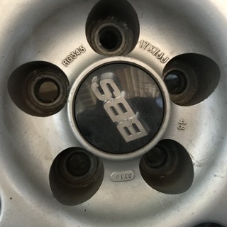 BBS　17ｲﾝﾁ　4WD用　レガシー　インプレッサ　PCD100　＋48