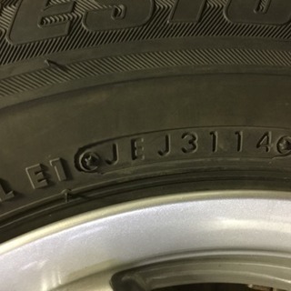 145/80R13 ムーヴラテに使用 14年式スタッドレスタイヤ