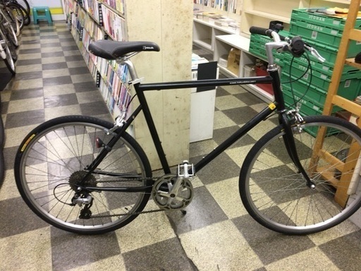 [5005]tokyobike トーキョーバイク　クロスバイク　26×1.25　外装8段変速　クロモリ　ブラック