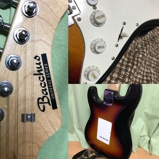 ★最終売り尽くしセール★エレキギター セット Bacchus  超豪華オマケ多数！！