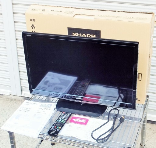 シャープ SHARP LC-24K20-B AQUOS 24V型液晶テレビ◆マイルームにぴったり充実機能TV