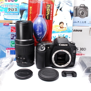 ❤スマホ転送可❤大人気機種❤EOS 30Dレンズキット