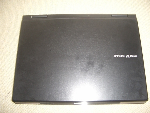 Windows7  ノートパソコン　富士通　のFMV BIBLO NF70X