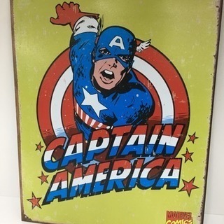 MARVEL キャプテンアメリカ メタルポスター