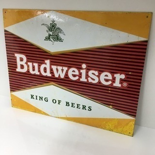 バドワイザー Budweiser メタルポスター