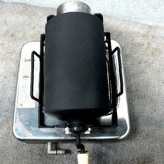 ２５０ｇ手回し焙煎機　温度計付けました