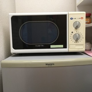 クリスタル電器 電子レンジ(60Hz用) ホワイト CMO-65...