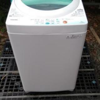 TOSHIBA　洗濯機　五キロ　美品　2013年
