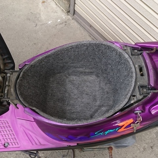 ヤマハ スーパージョグZ 走行少ない1.130km 社外レーシングCDI