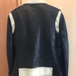 14AW サンローラン ライダース サイズ46 三代目 登坂 私服 バイカラー