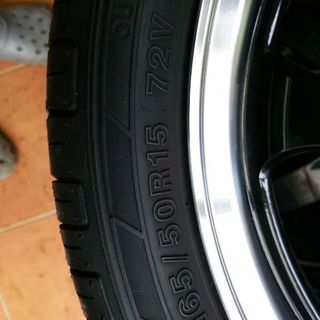 15インチホィール。エスホールド。