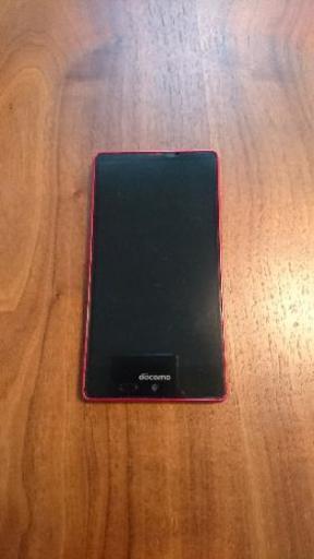 スマートフォン docomo SHARP AQUOS EVER SH-04G pink