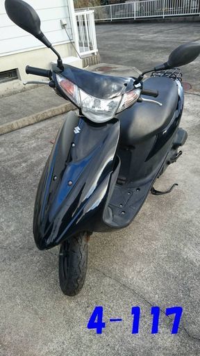 即お取引頂きました。保証有り☆GARAGE-ECO千音寺☆アドレスV50黒　4-117名古屋市中川区より!!