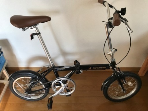 折りたたみ自転車 軽量 キャプテンスタッグ