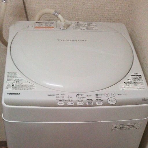 【美品】2014年式 TOSHIBA 洗濯機 4.2kg